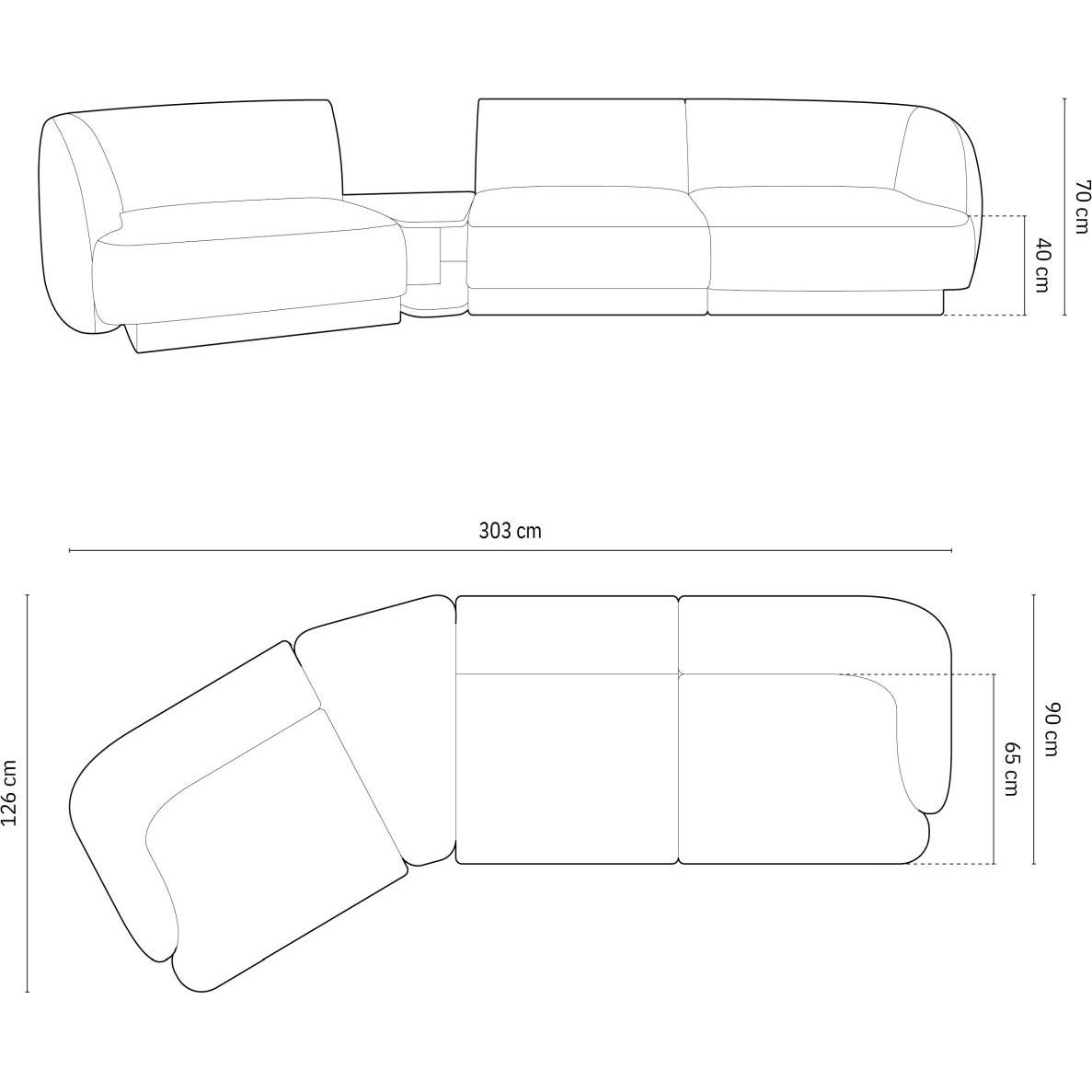 Micadoni, Sofa, Miley (3-Sitzer, 2-Sitzer, 4-Sitzer)