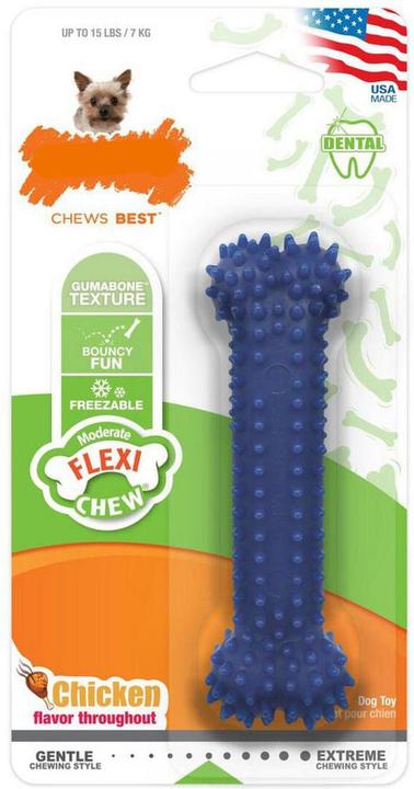 Immagine prodotto Nylabone Moderate Dental Chew - Chicken M (Gioco da masticare per cani)