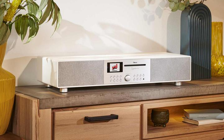 Image du produit Block Radio Internet Symphoniewhite (DAB+ DAB, FM, Bluetooth, WiFi)