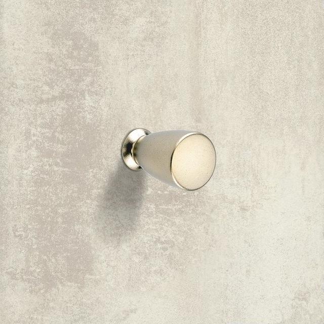 Productafbeelding Hettich Meubelknop Novae ø 19 mm, gegoten zink, mat vernikkeld