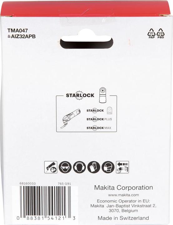 Produktbild Makita Tauchsägeblatt 32mm TMA047 20Stk