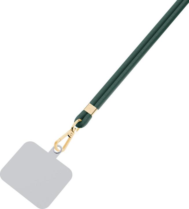 Actual product image 3MK EasyClip Dark Green (gold) smycz do telefonu