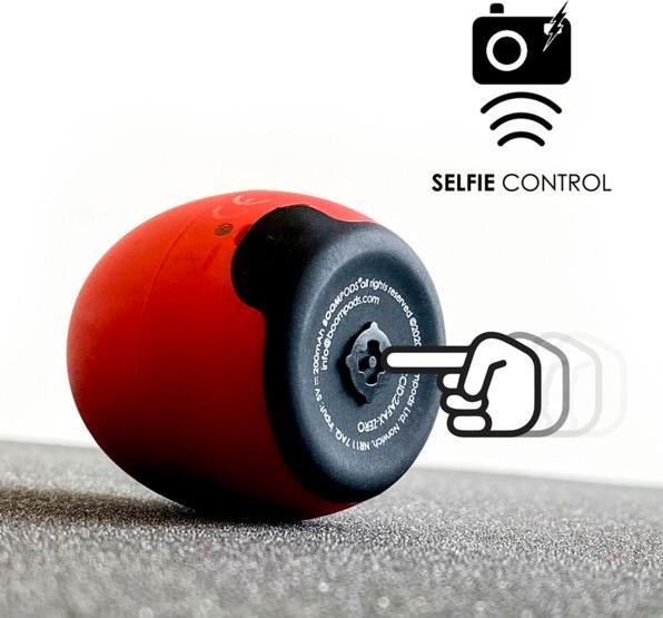 Produktbild Boompods Zero Bluetooth® Lautsprecher Freisprechfunktion, stossfest, Wasserfest Rot (5 h, Akkubetrieb)