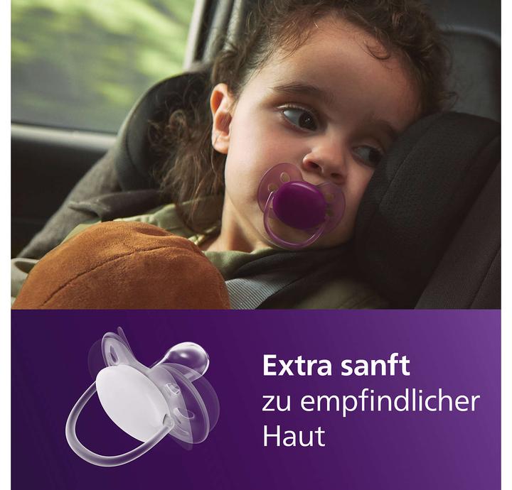 Actual product image Philips Avent Pacifier SCF093/02 ultra soft (2x)
