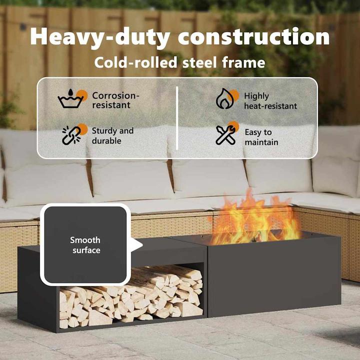 Actual product image vidaXL Outdoor Feuerplatz (45 cm)