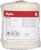 Produktbild Rayher Kettgarn, 1mm, wei ungewachst (220 m)