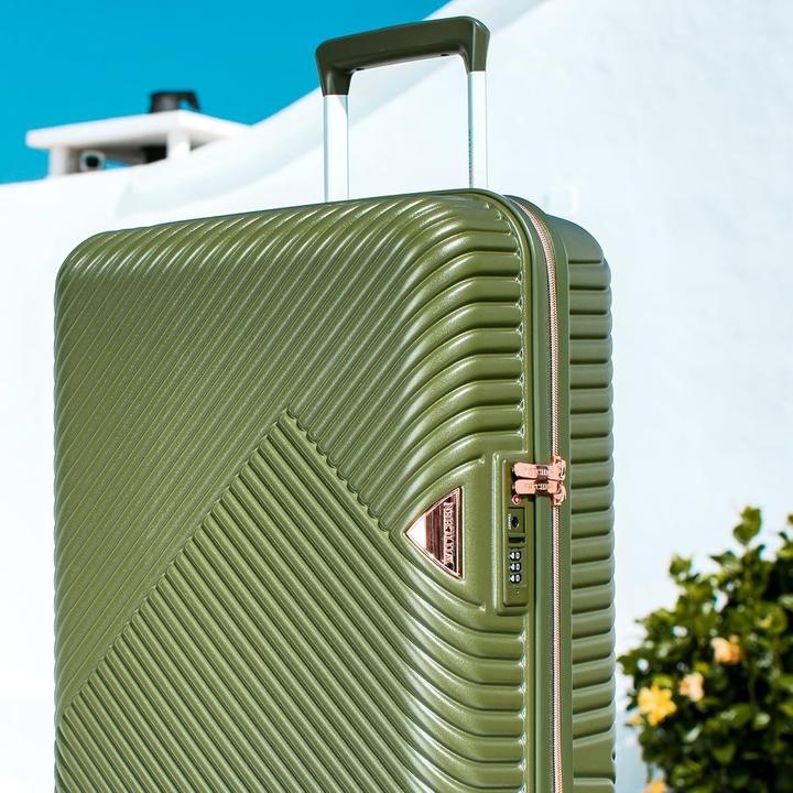 Actual product image Wittchen Reiskoffer 4-Piece Set with Spinner Wheels, TSA Lock, and Telescopic Handle