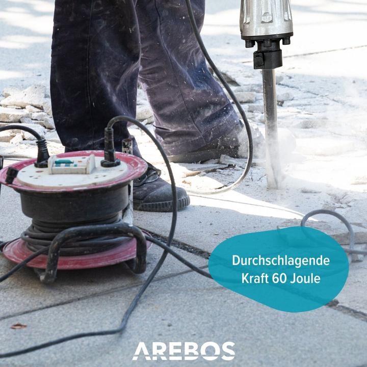 Actual product image Arebos Demolition hammer (Electrical connection, Hammer drill)