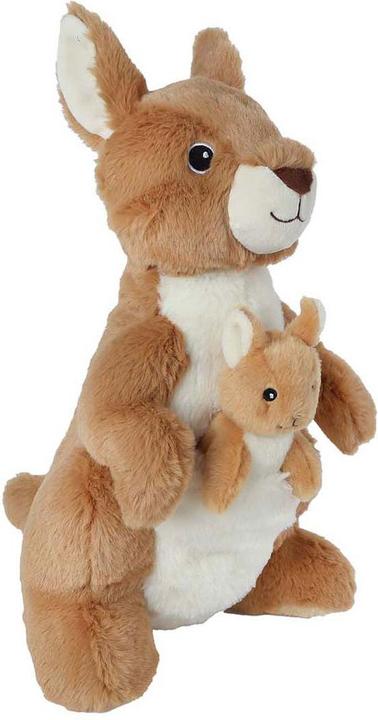 Actual product image Take Me Home cuddly toy - kangaroo with baby, 32 cm (32 cm)