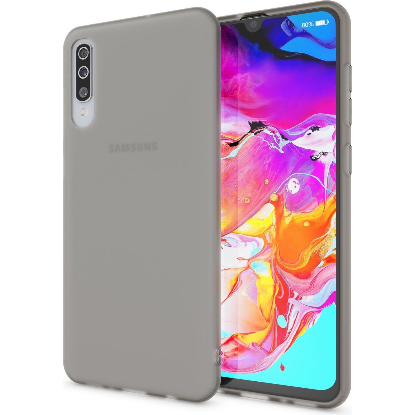 Nalia Hülle (Samsung Galaxy A70), Smartphone Hülle, Schwarz