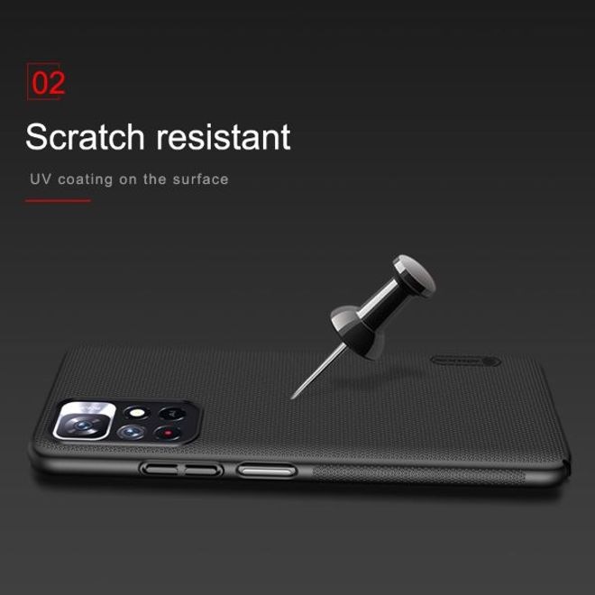 Actual product image Nillkin Super Frosted Shield Series (Xiaomi Redmi Note 11T 5G, Xiaomi Redmi Note 11, Xiaomi Redmi Note 11S 5G)