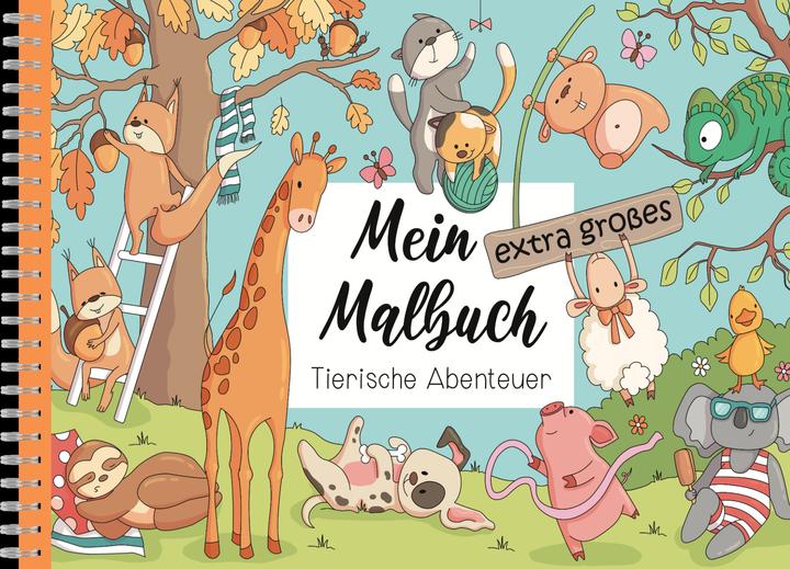 Mein extra grosses Malbuch