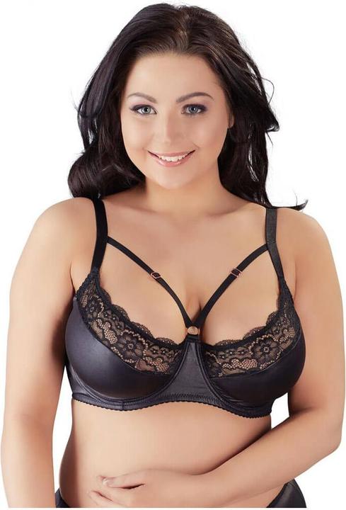 Image du produit Cottelli Collection Soutien-gorge à armatures mat-brillant avec dentelle (90 F)