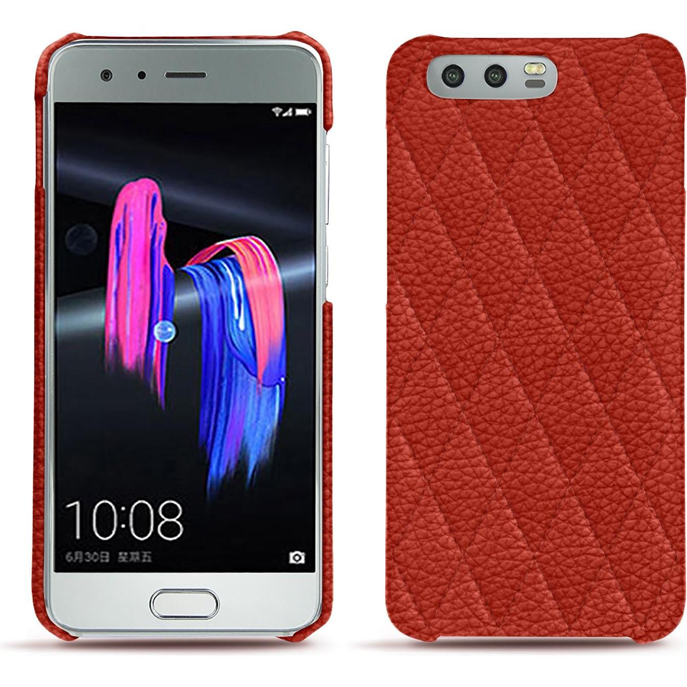 Noreve Lederschutzhülle (Honor 9), Smartphone Hülle, Orange
