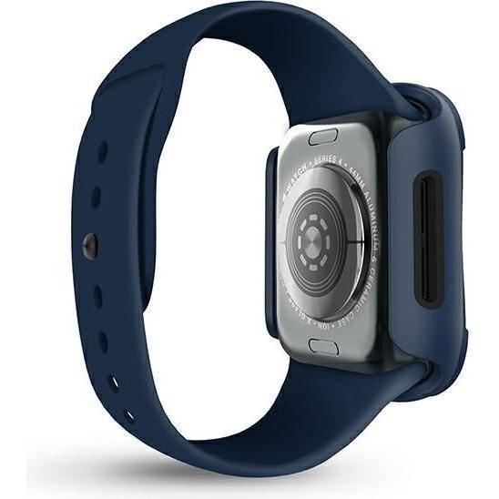 Uniq etui Torres Apple Watch Series 4/5/6/SE 40mm. niebieski/blu nautico, Accessori per smartwatch, Blu