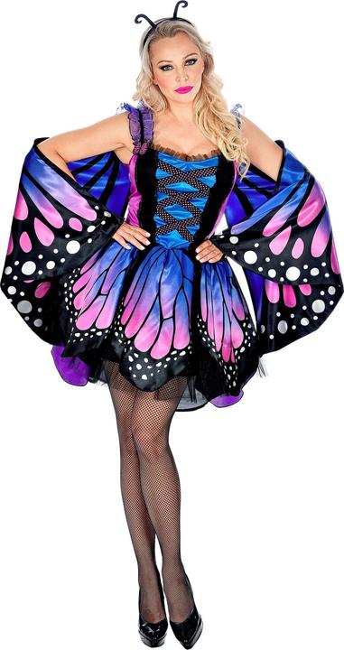 Produktbild Widmann SCHMETTERLING (Kleid mit Tutu, Flügel, Antennen), XS (XS)