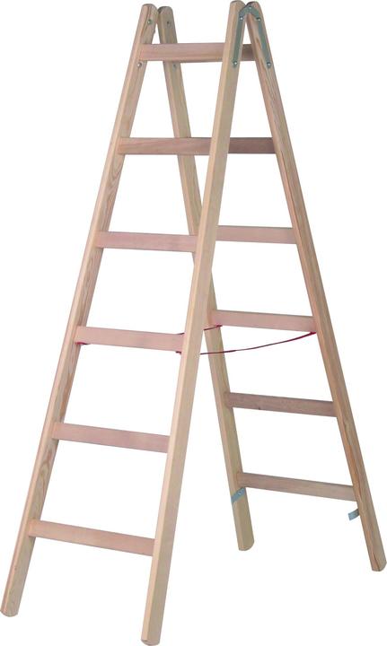 Actual product image kaiserkraft Wooden stepladder (Stepladder)