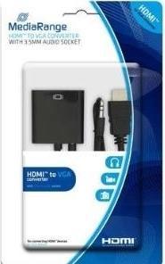 Produktbild MediaRange HDMI (Typ A) — 3.5mm Klinke| VGA (VGA, HDMI)