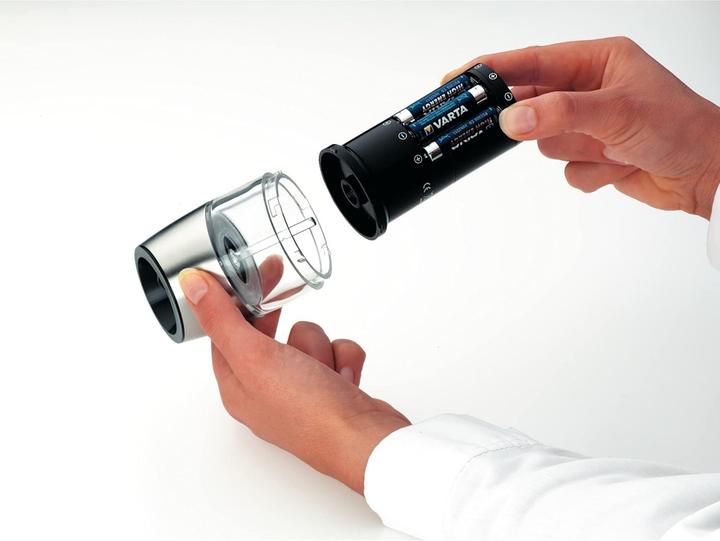 Produktbild WMF Elektrische Mühle 20cm Salz und Pfeffermühle Keramikmahlwerk Glas (Salz, Pfeffer, Chili)