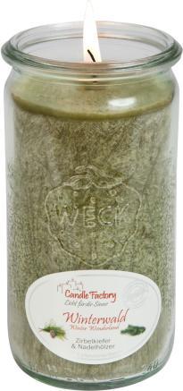Actual product image Candle Factory Mini Jumbo Winter Forest