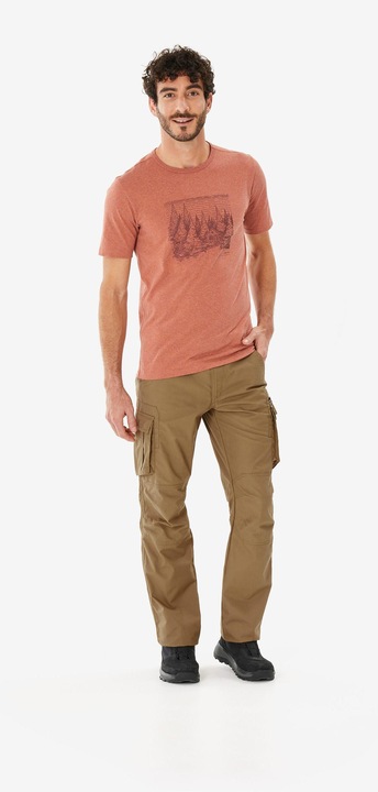 Image du produit Quechua T-SHIRT NH100 MARRON H (3XL)
