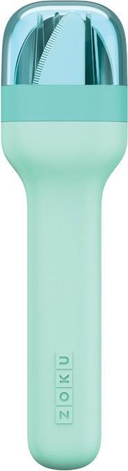 Actual product image ZOKU Cutlery Set To Go, 3-piece Teal (3 Piece, Cutlery set)