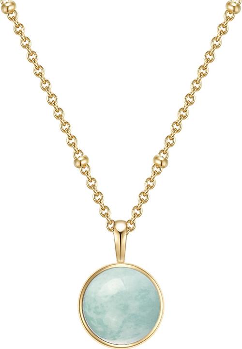 Immagine prodotto Glanzstücke München Donna Argento amazzonico Oro giallo 40,0 cm Catena base + 5,0 cm Estensione - 11032 (Argento, 40 - 45 cm)