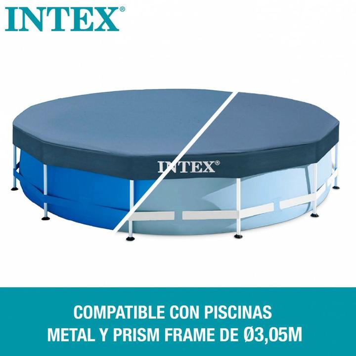 Immagine prodotto Intex Poolabdeckung 28030 METAL FRAME 305 x 25 x 305 cm