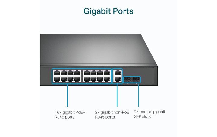 Productafbeelding TP-Link TL-SG1218MP (18 ports)