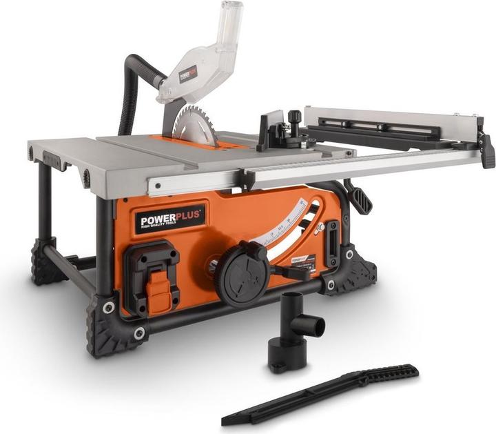 Powerplus Scie circulaire sur table Dual Power 40V Ø 210mm - batterie et chargeur exclus - 1 Acc.