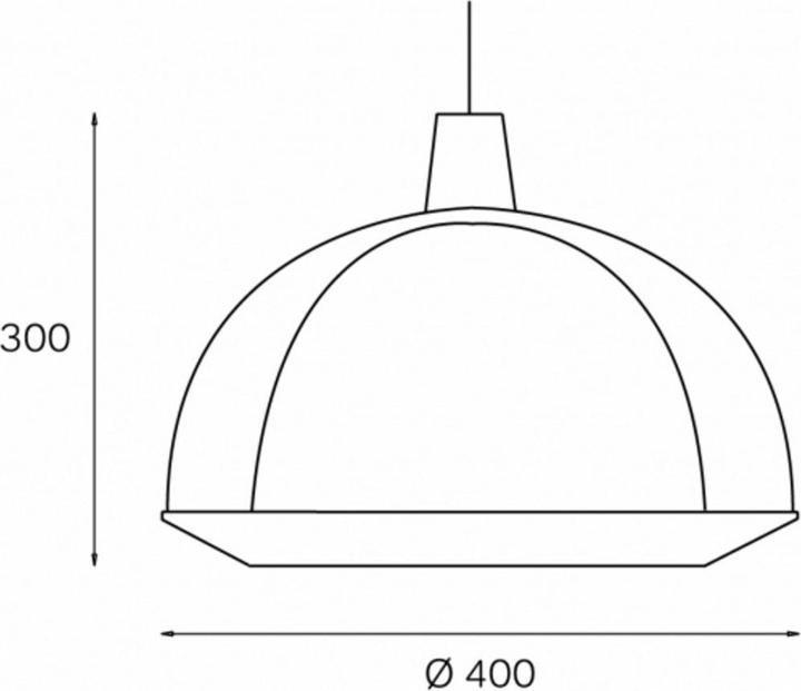 Actual product image Innolux Kuplat pendant light