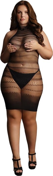 Produktbild Le Désir High Lace Neck Net Mini Dress