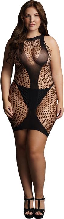Produktbild Le Désir High Neck Net Contrast Mini Dress