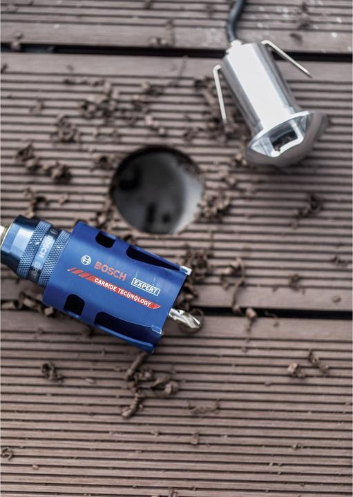 Actual product image Bosch Professional Zubehör EXPERT Construction Material hole saw, 65 x 60 mm (65 millimetres)