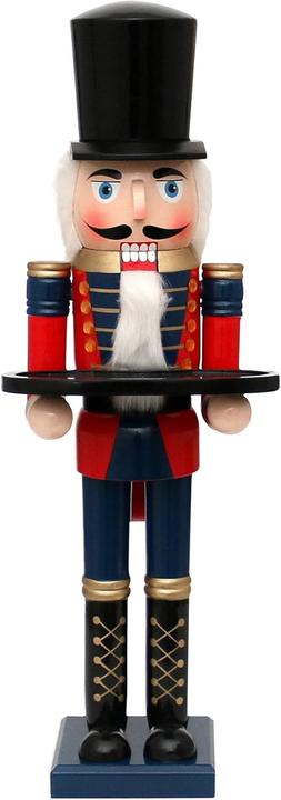 Actual product image Dekohelden24 Nussknacker Soldat mit Tablett