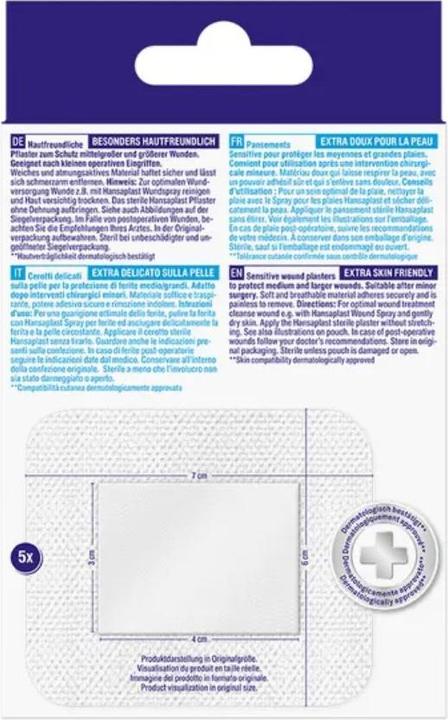 Produktbild Hansaplast Sensitive (5 x)