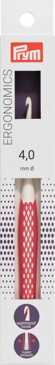 Prym Crochet hook ergonomics 4.00 mm, 16 cm