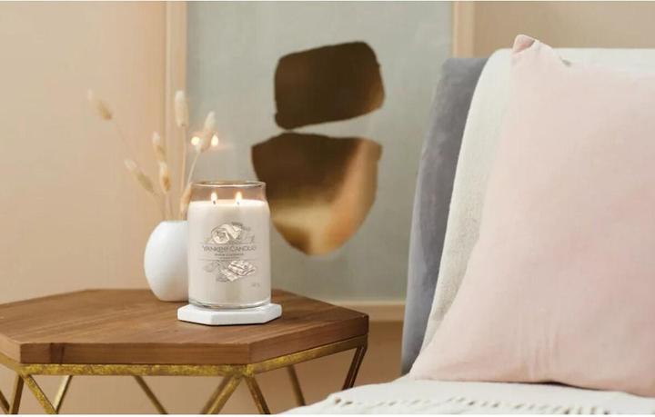 Image du produit Yankee Candle Bougie parfumée Warm Cashmere Signature Large Jar (567 g)