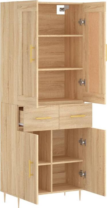 Image du produit vidaXL Highboard (69.50 x 34 x 180 cm)