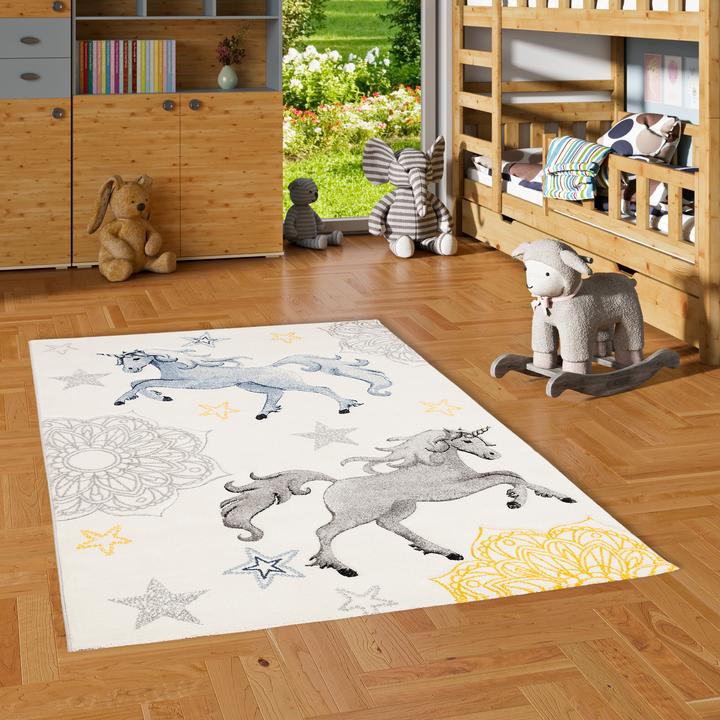 Produktbild Pergamon Kinder Teppich Maui Kids Pferde Stars (200 x 290 cm)