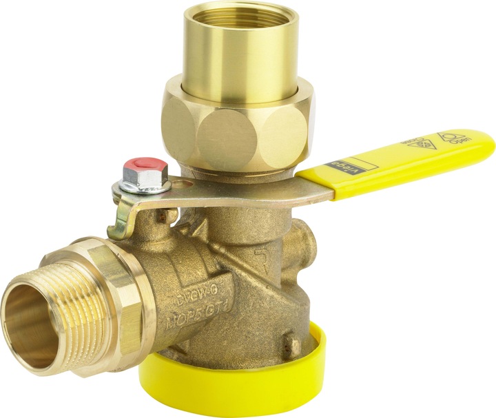 Produktbild Viega Gaszählerkugelhahn G2111.2 RRp 1, Eck, Messing 526283
