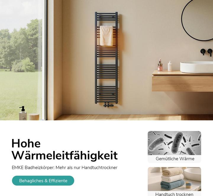 Produktbild Emke Elektrischer Badheizkörper (547 W)