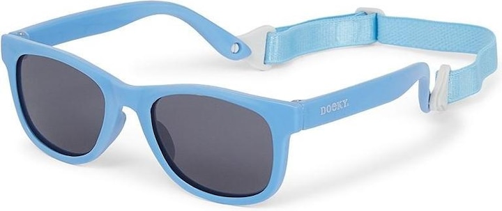 Dooky Kinder Sonnenbrille Santorini, 100% UV-Schutz, Blau