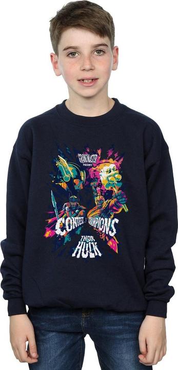 Actual product image Boys Thor Ragnarok Grandmaster Presents Sweatshirt (140, 146)