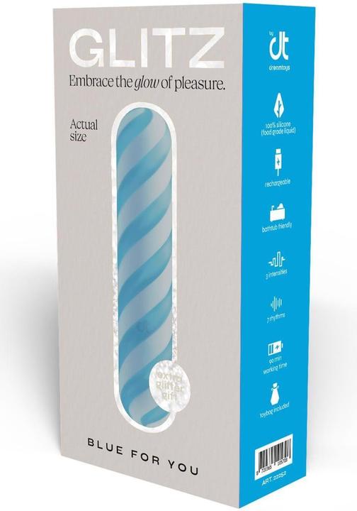 Produktbild Dream Toys Glitz Blue For You Bullet Vibrator