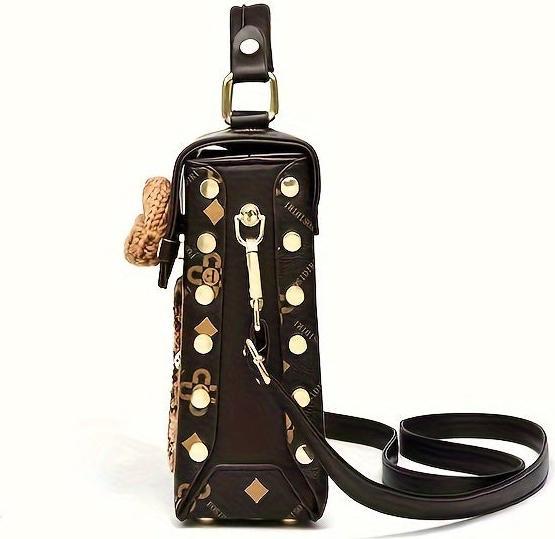 Immagine prodotto Only-Bags.Store Mini zaino borsetta, pelle PU, simpatico orsetto, borsa per smartphone, borsetta alla moda