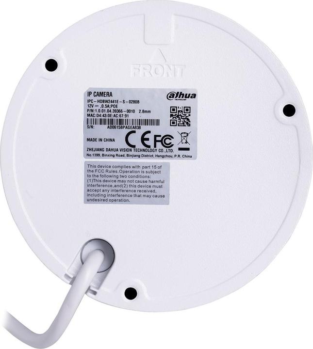 Actual product image Dahua IPC-HDBW2441E-S (2688 x 1520 pixels)