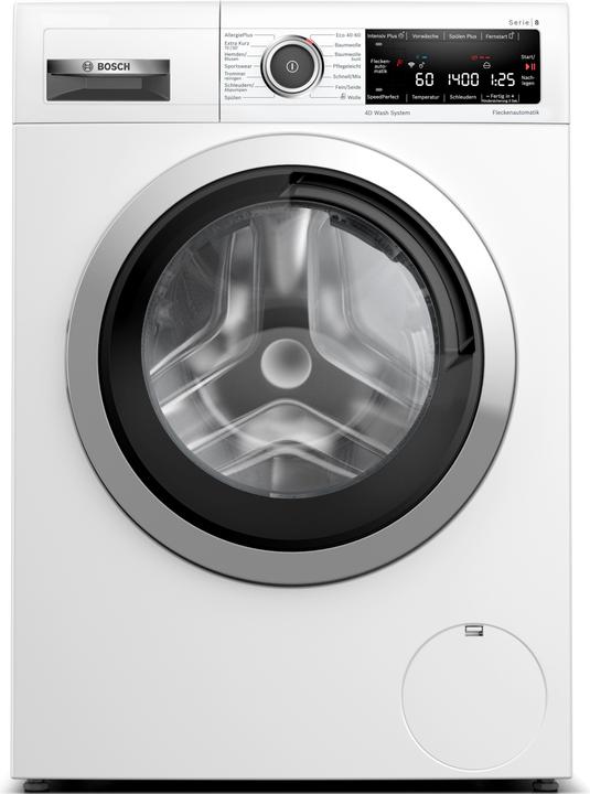 Produktbild Bosch Hausgeräte Serie 8 WAX28M42 Waschmaschine Freistehend Frontlader C (9 kg, Links)