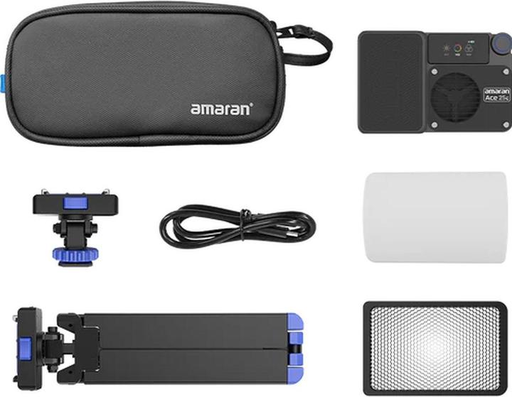 Actual product image Amaran Ace 25c Charcoal Kit (Surface luminaire, Video light)