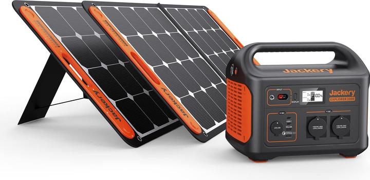 Produktbild Jackery Solargenerator 1000 (1002 Wh, 10 kg)